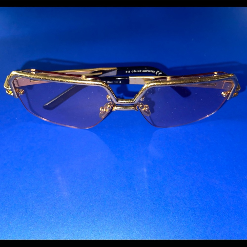Céline Transparent/Rose Gold/light pink Sunglasses